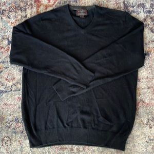 100% Cashmere Sweater black